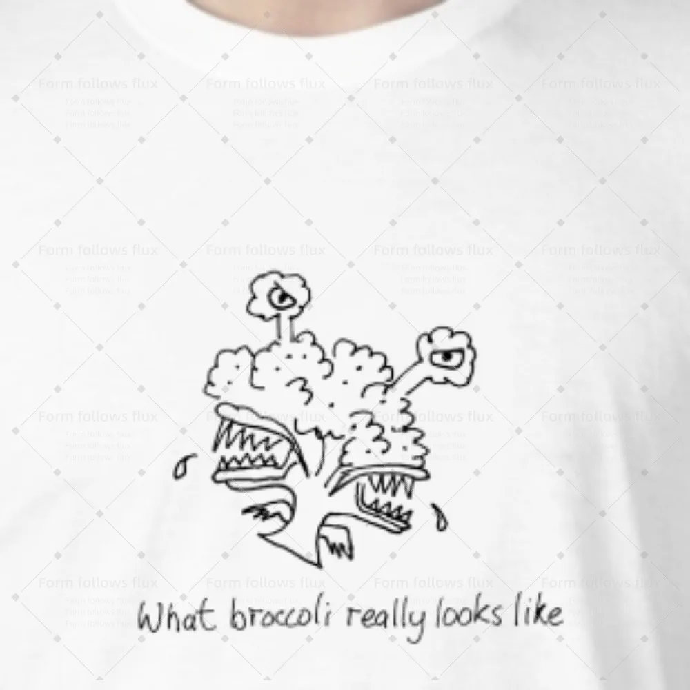 

2026 men T-Shirt Hoodie Hand Drawn Comic style What Broccoli Really Looks Like Daftness Family Kids Kids Unisex S-6XL Plus Size