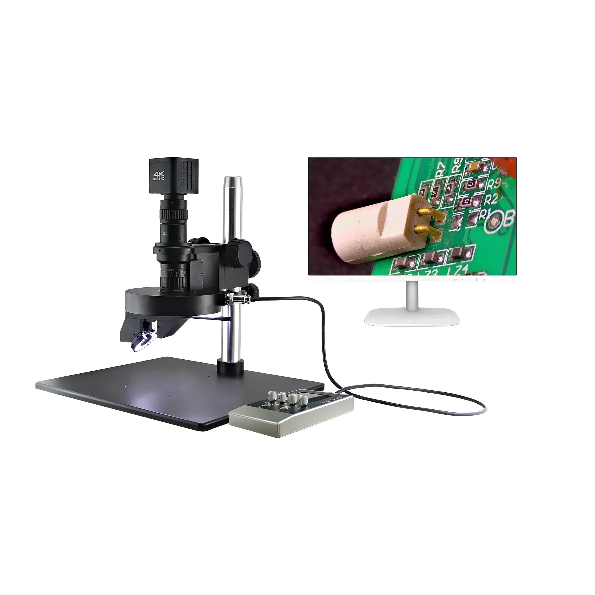 

Ft-Opto FM3D0325AM Motor Smart 360 degree rotation 3D digital Video 4K camera measuring video Microscope