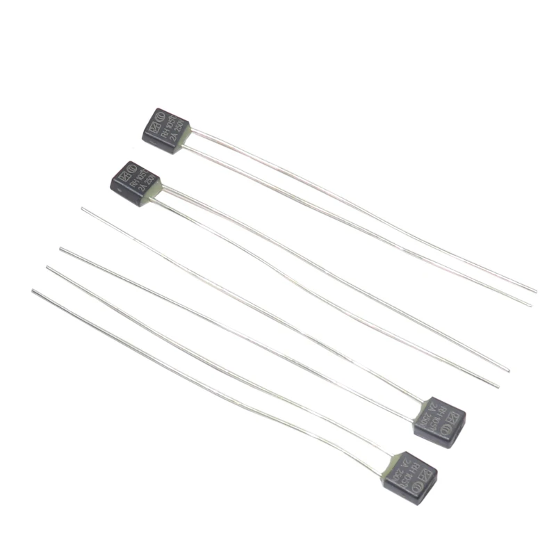 【30PCS】RH Thermal Fuse Cutoff 2A 105C 110C 115C 120C 125C 130C 135C 140C 145C 150C