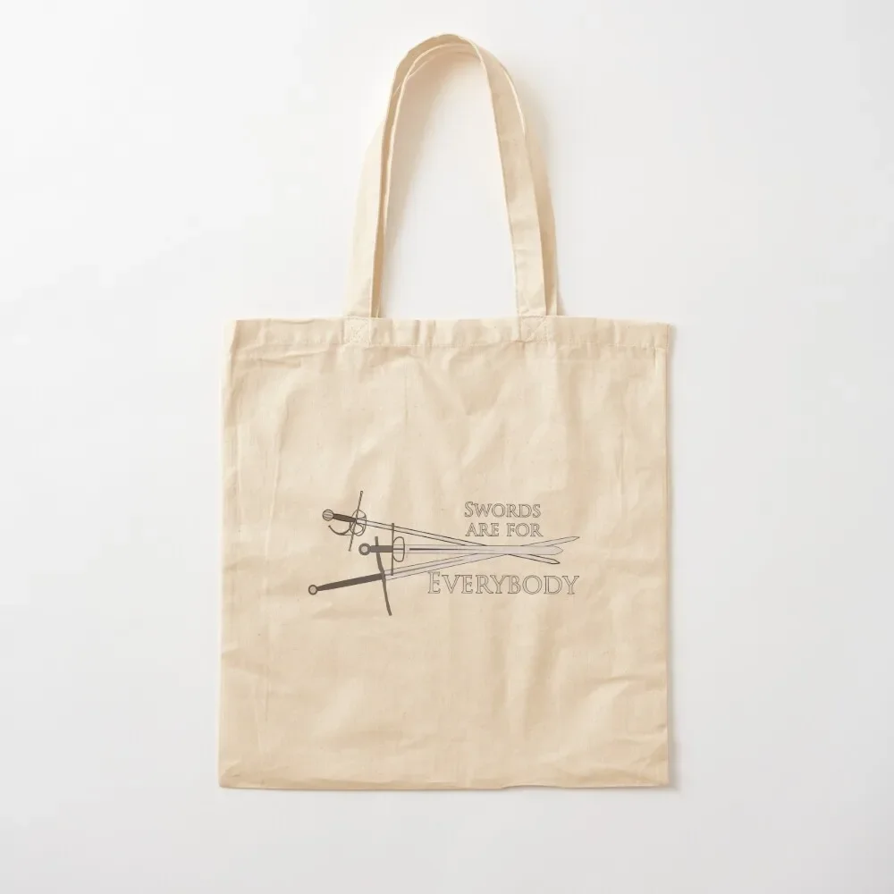 

Swords are for Everybody Tote Bag canvas bags supermarket folding bag Gift bag