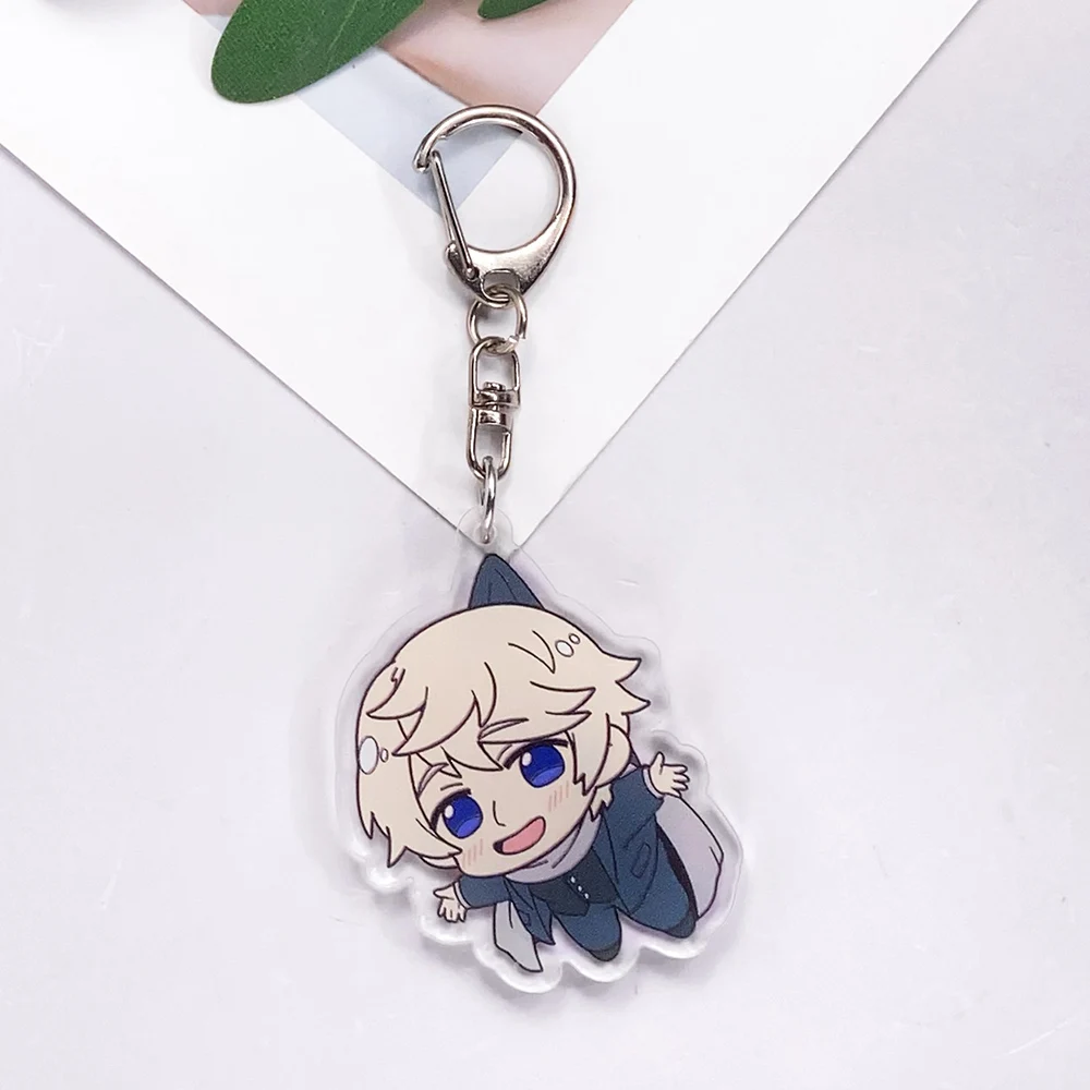 شخصيات أنيمي Hetalia مضحك لطيف الاكريليك سيارة المفاتيح اكسسوارات حقيبة سحر الإبداعية على ظهره قلادة كيرينغ هدايا لمحبي #3