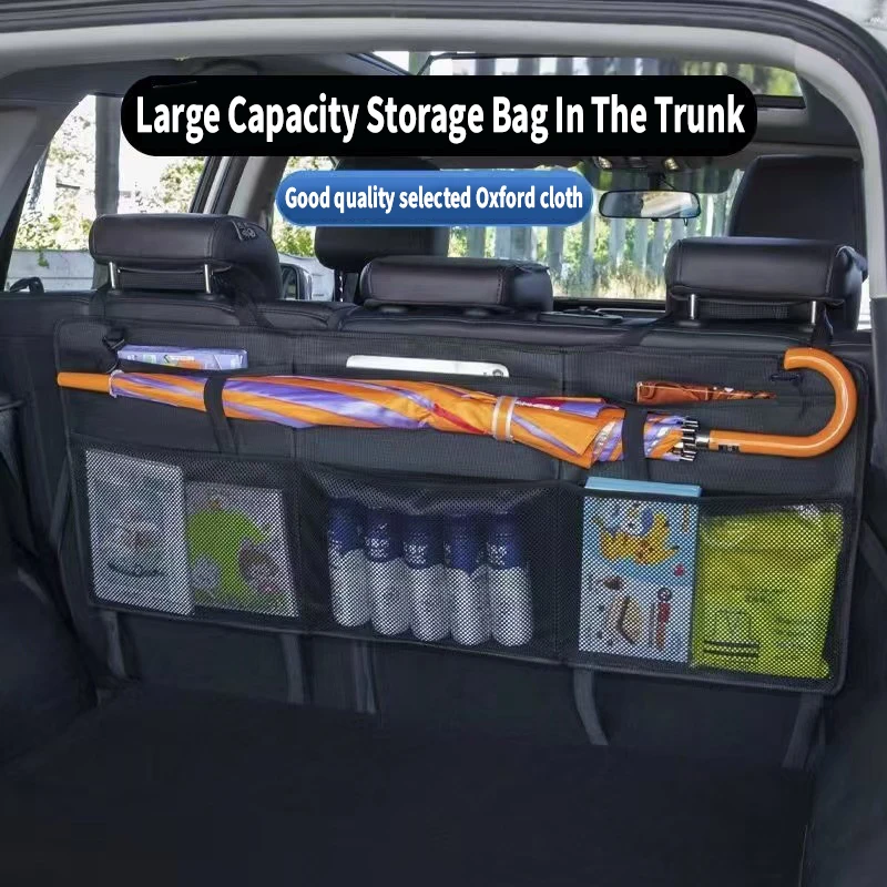 

Car seat storage bag, multifunctional rear seat hanging bag, foldable dining table board storage rack for cars, universal