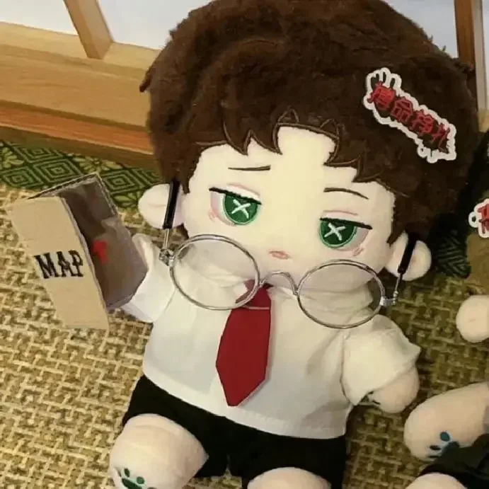 

Anime Identity ⅤLawyer Freddy Riley Cosplay Soft Plush Doll Body Dress Up Cotton Stuffed Plushie Pillow Toys Xmas Gift 20cm