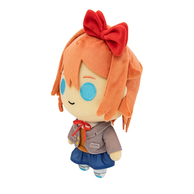 New Doki Doki Liberty Club Plush Natsuki Plushies Sayori Yuri Anime Stuffed Dolls Cotton Peripherial Collectibles Toy Gift