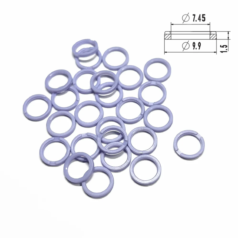 

1000pcs for Toyota Auto Parts Fuel Injector Retainer Plastic Washer Seals 9.9*1.5*7.45mm for Injector Repair Parts(AY-P3001)