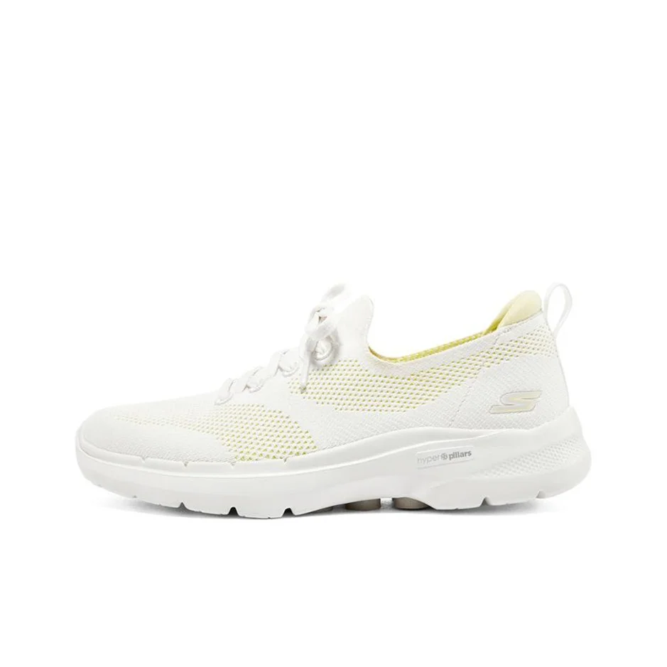 Skechers Go Walk 6 Casual Shoes Women's Low Top White 896136-WLM