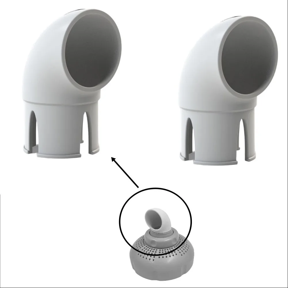 For Outdoor Recreation 38mm Rotatable Pool Nozzle Plastic Pool Inlet Connector Bazen Enhanced Swimming Experience