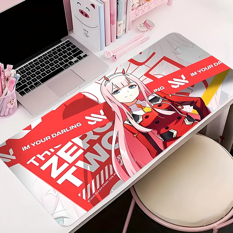 

Mousepad PC Gaming Accessories Computer Cabinet Extended Mat Non-Slip HD Mouse Pad Anime Keyboard Pad Z-zero Two Office Desk Mat