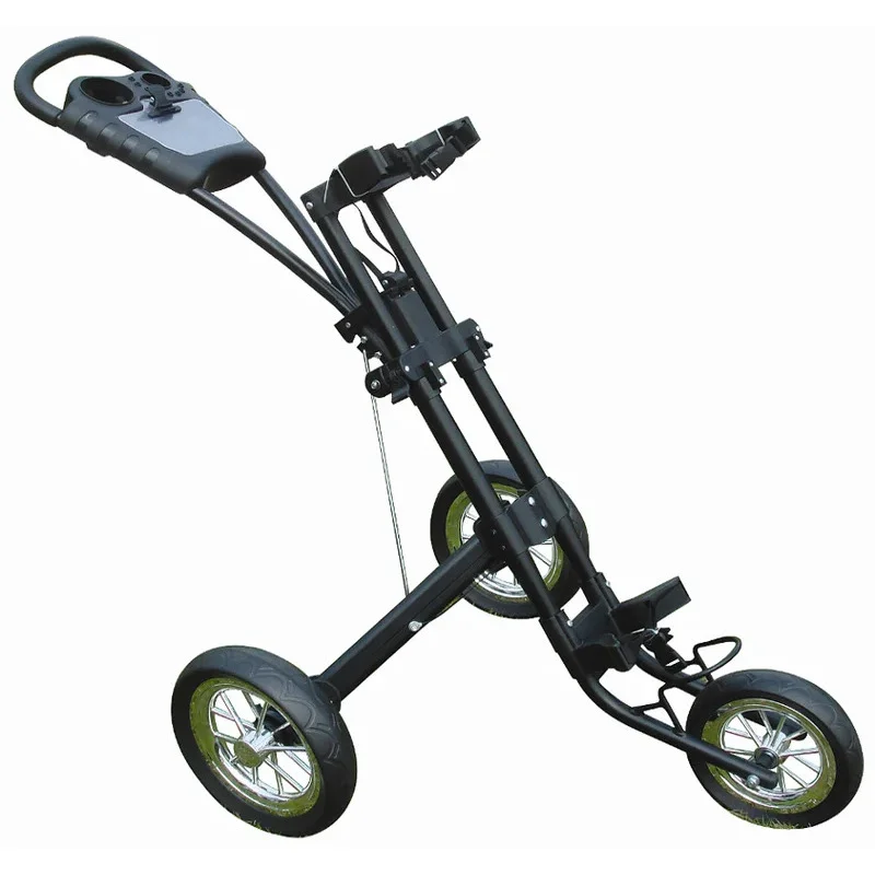 Factory Hot Selling Buy a Push Golf Trolley 3 Wheel Golf Cart 3 Wheel for Stand Bag