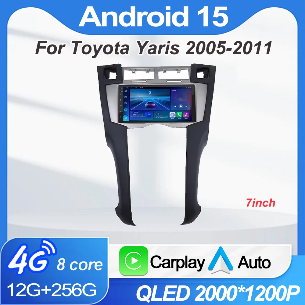 7-Π΄ΡΠΉΠΌΠΎΠ²ΡΠΉ Π°Π²ΡΠΎΠΌΠΎΠ±ΠΈΠ»ΡΠ½ΡΠΉ ΡΠ°Π΄ΠΈΠΎΠΏΡΠΈΠ΅ΠΌΠ½ΠΈΠΊ Π΄Π»Ρ Toyota Yaris 2005 2006 2007 2008 2009 2010 2011 Android ΠΠ²ΡΠΎ Π²ΠΈΠ΄Π΅ΠΎΠΏΠ»Π΅Π΅Ρ GPS-Π½Π°Π²ΠΈΠ³Π°ΡΠΈΡ 4G WIFI 2din DVD 7-Π΄ΡΠΉΠΌΠΎΠ²ΡΠΉ Π°Π²ΡΠΎΠΌΠΎΠ±ΠΈΠ»ΡΠ½ΡΠΉ ΡΠ°Π΄ΠΈΠΎΠΏΡΠΈΠ΅ΠΌΠ½ΠΈΠΊ Π΄Π»Ρ Toyota Yaris 2005 2006 2007 2008 2009 2010 2011 Android ΠΠ²ΡΠΎ Π²ΠΈΠ΄Π΅ΠΎΠΏΠ»Π΅Π΅Ρ GPS-Π½Π°Π²ΠΈΠ³Π°ΡΠΈΡ 4G WIFI 2din DVD