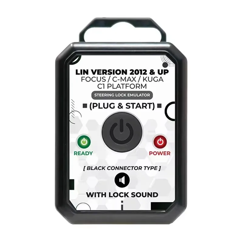 

KEYECU Steering Lock Simulator Emulator With Lock Sound for Ford Focus C-Max Kuga C1 Platform 2012 & UP