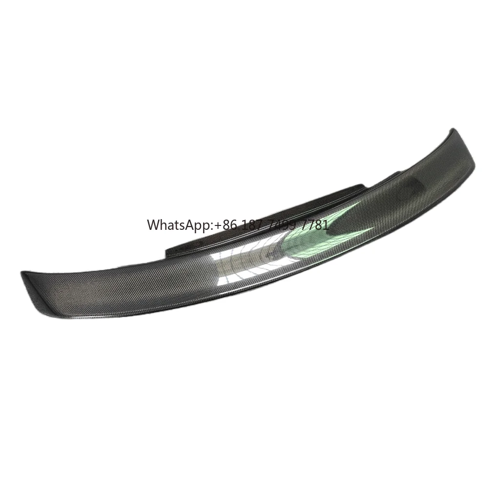

Used for Aud R8 V8 V10 COUPE GT Style True Carbon Fiber Rear Spoiler GT Fender (with Base Plate) Body Kit