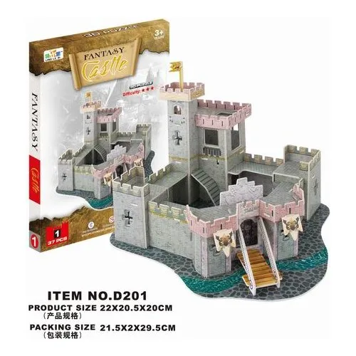 Cc Toy 3D Puzzle Fantasy Castle - 37 Piece