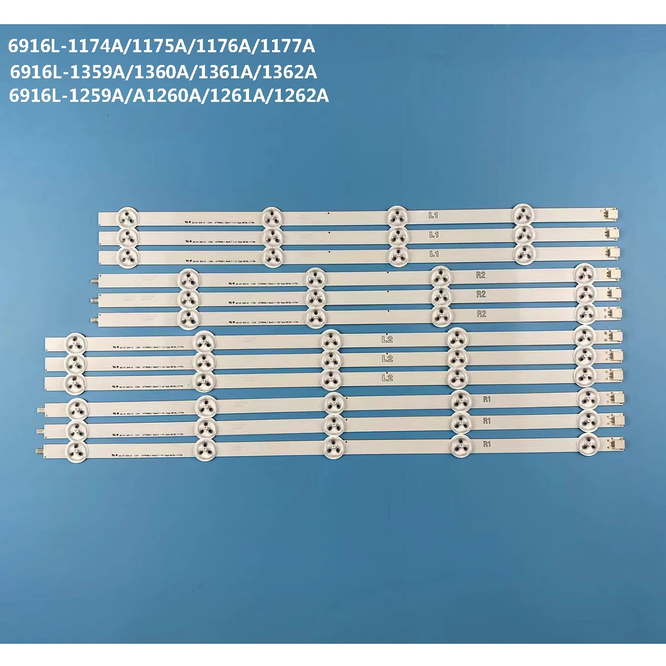 LED Backlight Lamp strip For 47LN540S 47LN6130 47LN519C 47LN613S 47LN5390 AGF78400801 6916L-1174A 6916L-1175A 1176A 1177A