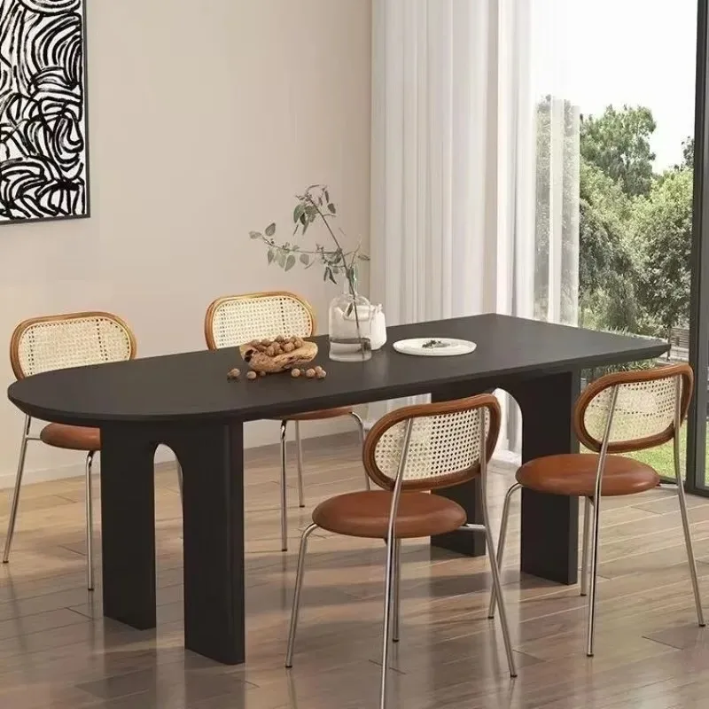 

Creative Nordic Dining Tables Reading Waterproof Living Room Safe Dining Tables Kitchen Salon Juegos De Comedor Home Decoration