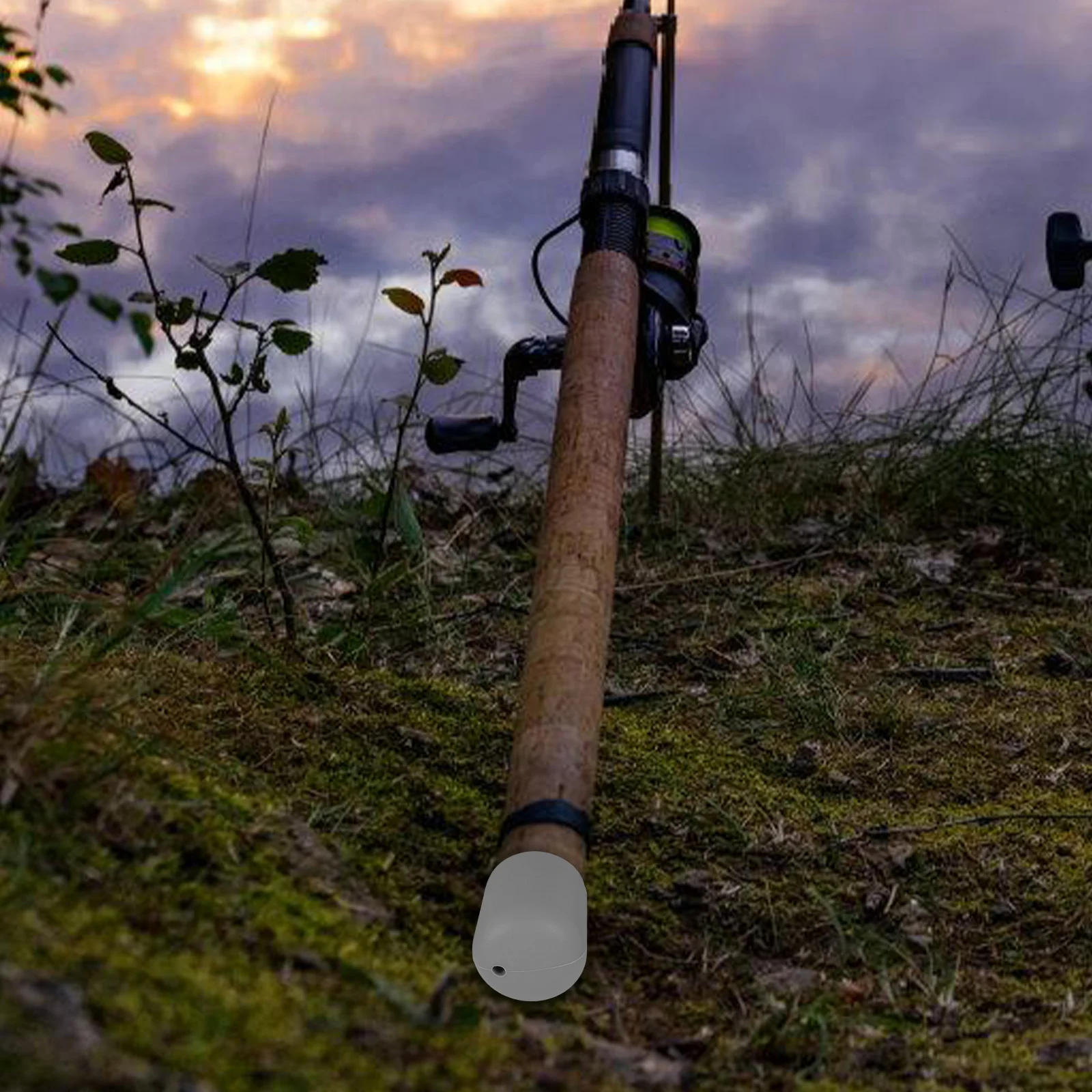 

5pcs Rod Silicone Cap Strong Durable Rod Butt Cap Shock Absorption Heavy Duty Fishing Rods Fishing Accessories