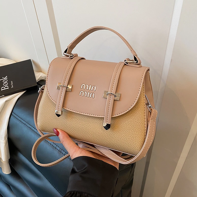 حقيبة كتف نسائية حقيبة يد جلدية ماركة فاخرة أنيقة رسول Crossbody مصمم مشهور شعبي كلاسيكي للسيدات