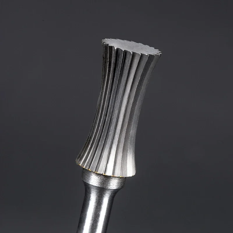 카바이드 로터리 파일 6~16mm U-오목 곡선 텅스텐 강철 밀링 커터 전기 그라인딩 헤드 텅스텐 강철 그라인딩 헤드