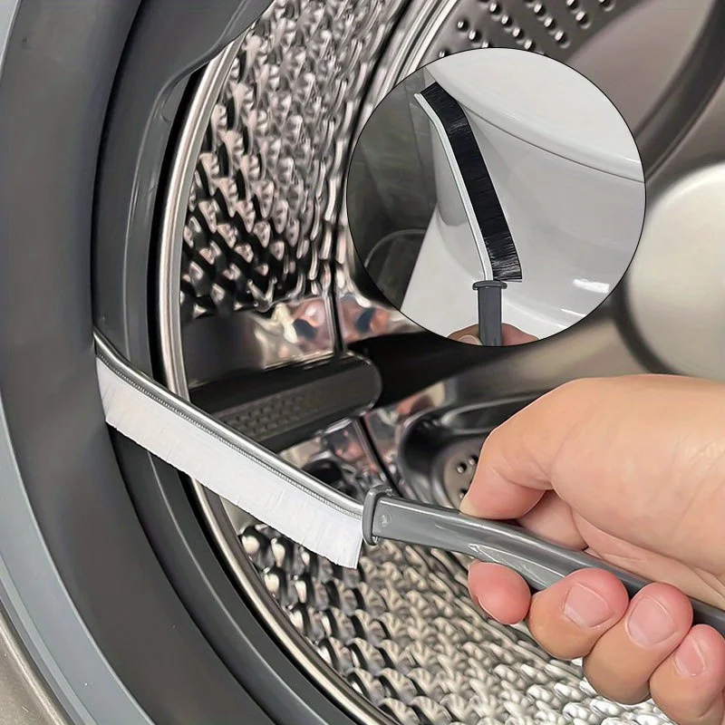 1PC Bathroom crevice brush, bathroom kitchen fine seam brush,  multifunctional window crevice groove dust brush, hard brush