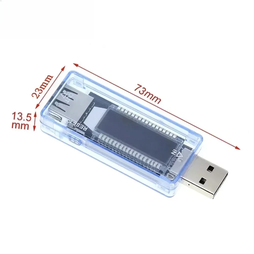 USB Current Voltage Capacity Tester USB Capacity Tester USB Voltage and Current Meter Detects Charger Capacity Detector