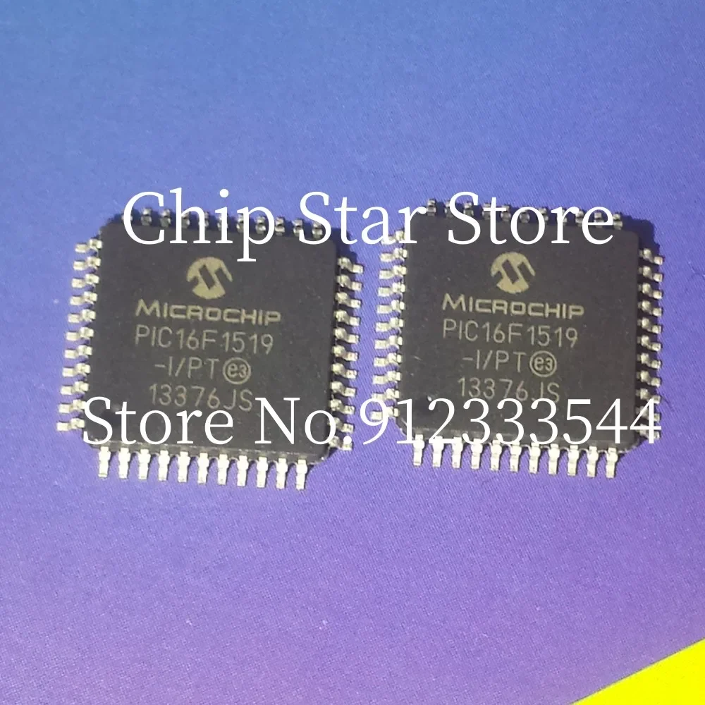 2-50pcs  PIC16F1519-I/PT  PIC16F1519  TQFP44   8 bit  Microcontrollers MCU 100%New And Original