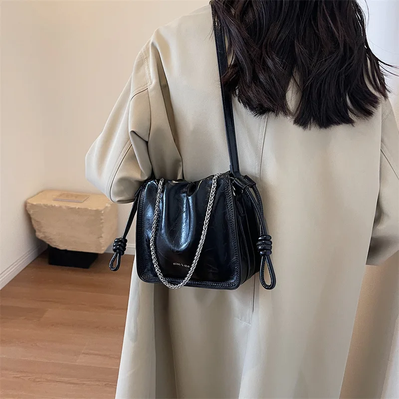 2023 New Trend Fashion PU Chain Versatile Simple High Quality Shoulder Crossbody Bag For Women Girl Sale With Free Shipping