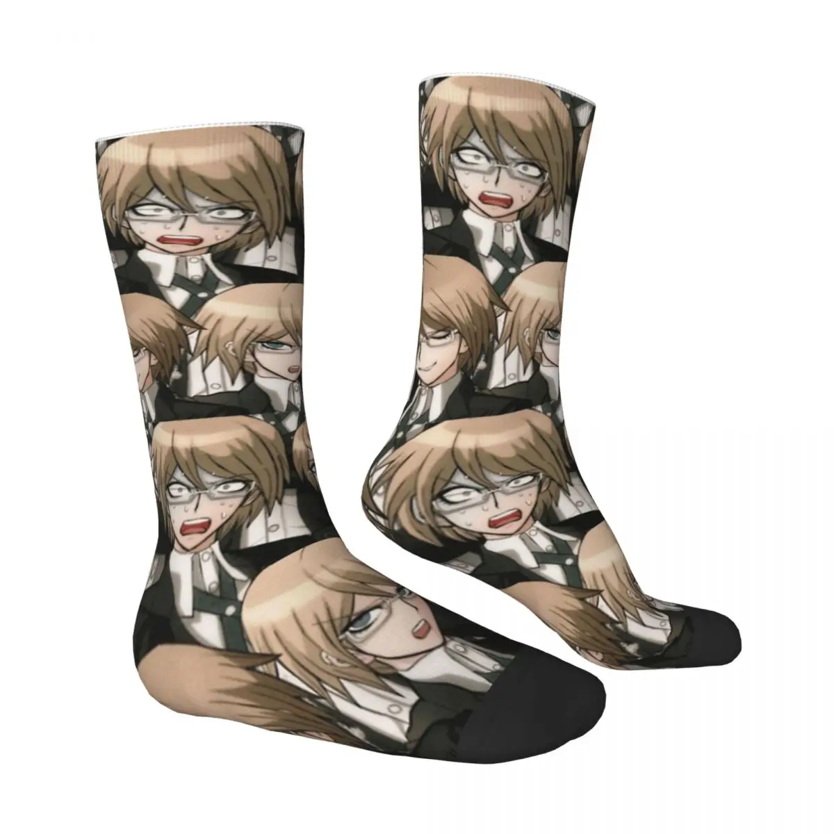 Byakuya Togami Socks Autumn meme Stockings Fashion Couple High Quality Socks Design Outdoor Sports Anti Slip Socks