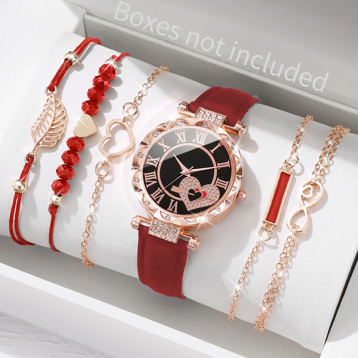 Leather Fashion Set(Without Watches Watch Dial Band Box)