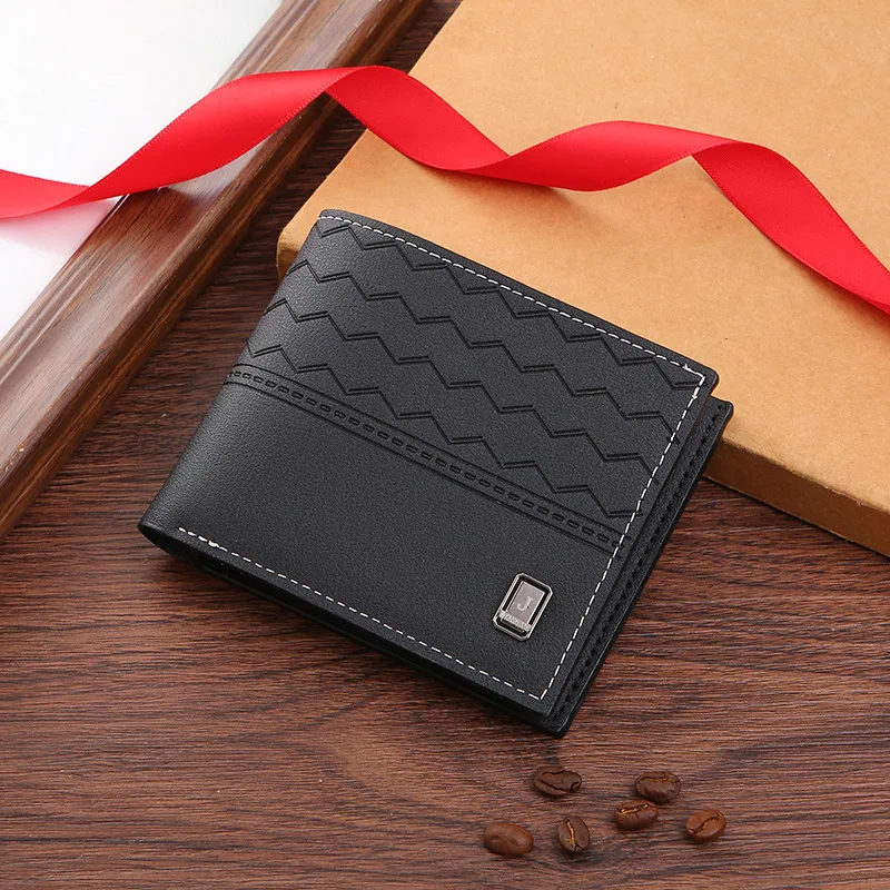 Men's Retro Short Wallet Soft Leather Light Thin Wallet Large Capacity Coin Purse Multi Card Slot Card Holder Business Money Bag