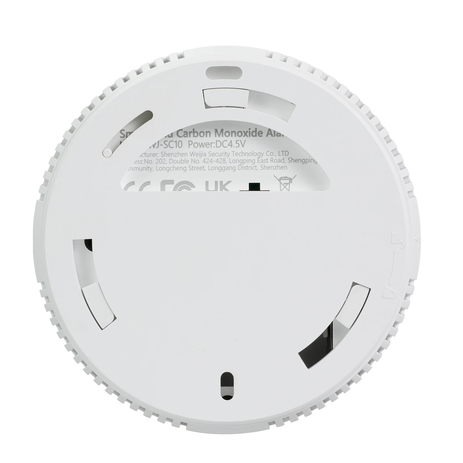 

Детектор дыма и угарного газа с батарейным питанием 2-в-1: пожарная сигнализация и детектор дыма для дома, офиса, автофургона, отеля