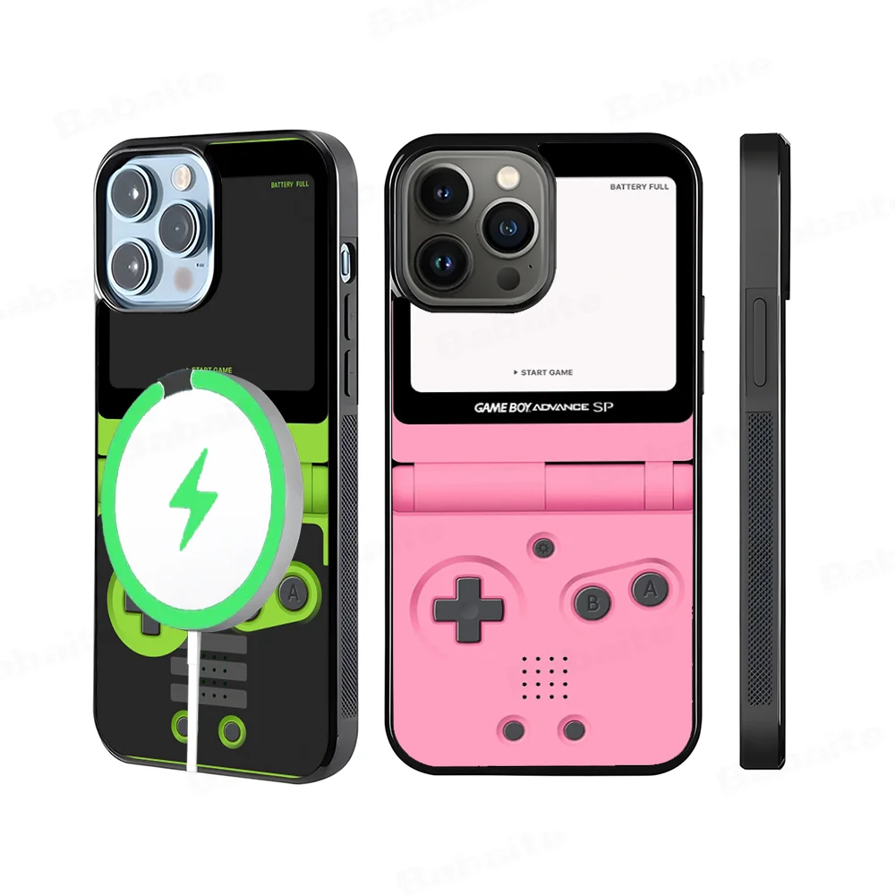 G-Gameboy B-Boy G-Game Phone Case Magesafe Magnetic Wireless Charge Case For IPhone 16 11 12 13 14 15 Pro Max Plus Mini