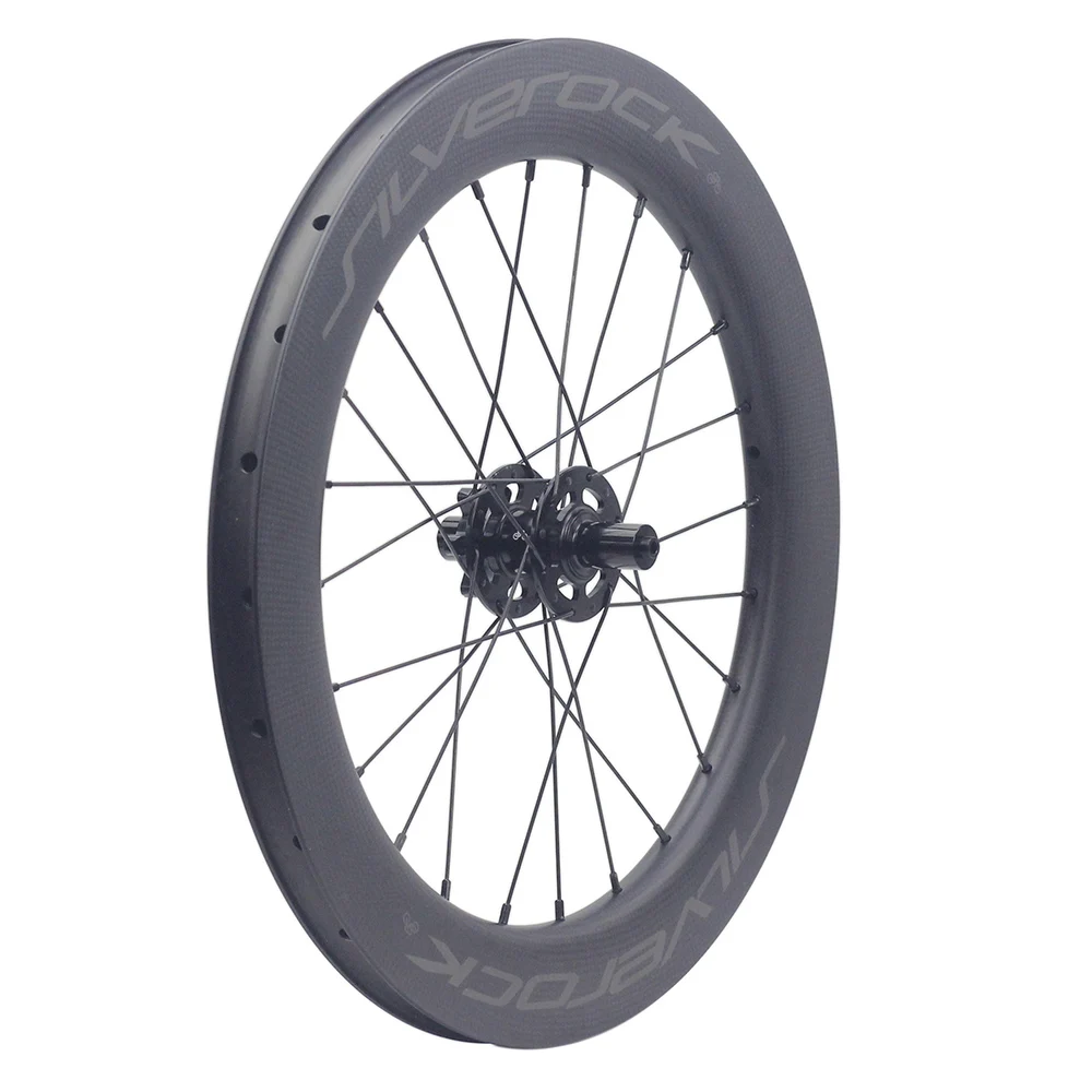 SILVEROCK SR50C Carbon Wheels 406 20 inch Disc Brake 100mm 135mm for Birdy Birdy2 Folding Bike Wheelset