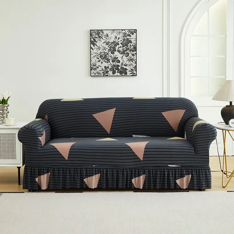 1pc Blume Gedruckt saum Elastische Sofa Abdeckung Antidirty Spandex Sofa Abdeckung Möbel Schutz für Schlafzimmer Wohnzimmer Dekor