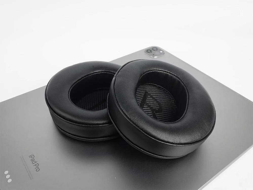 Winkelverstellbare Ohrpolster für Fostex TH-600 TH-900 Denon AH-D2000 ZMF, perforierte 105-mm-Kopfhörer aus Schafsleder, Memory-Schaumstoff-Abdeckungen – Detail 10