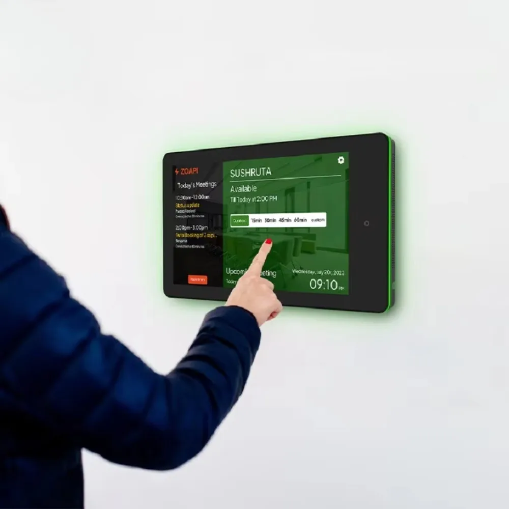 Wall Mounted 10.1Inch Capacitive Touch Screen Android Panel for Meeting Room
