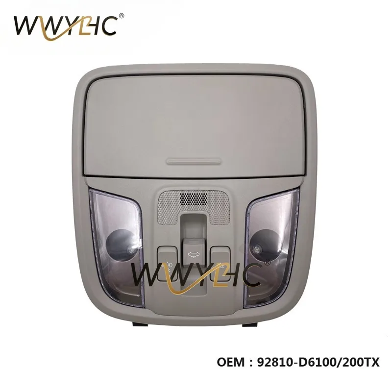 

Подходит для Kia K5 OPTIMA 2016, внутренняя лампа для чтения, передняя верхняя лампа, чехол для очков 92810-D6100