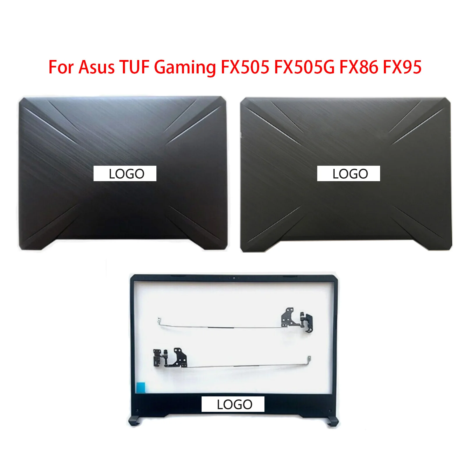 tampa traseira para laptop asus moldura frontal dobradicas jogos tuf fx505 fx505g fx505gd fx505d fx86 fx86f fx95 fx505dt 13n15ja024 novo 01