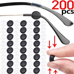 Glasses Antiskid Ear Hook Eyeglasses Clear Silicone Anti Slip Holder Spectacles Leg Round Ear Sleeve Eyewear Transparent Bracket