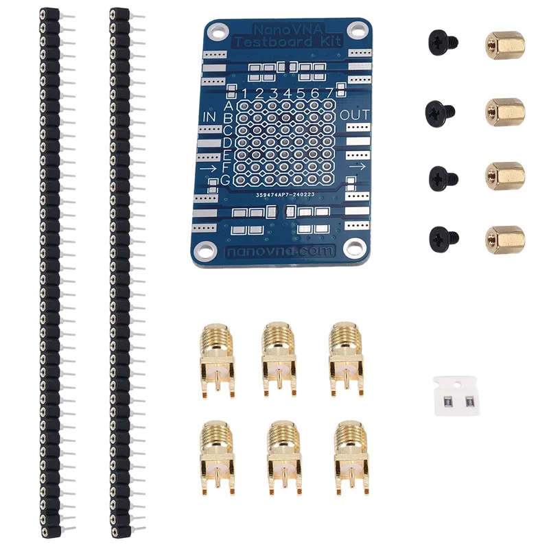 A26F-Nanovna Test Board Kit VNA Test Demo Board Vector Network Analyzer Test Board