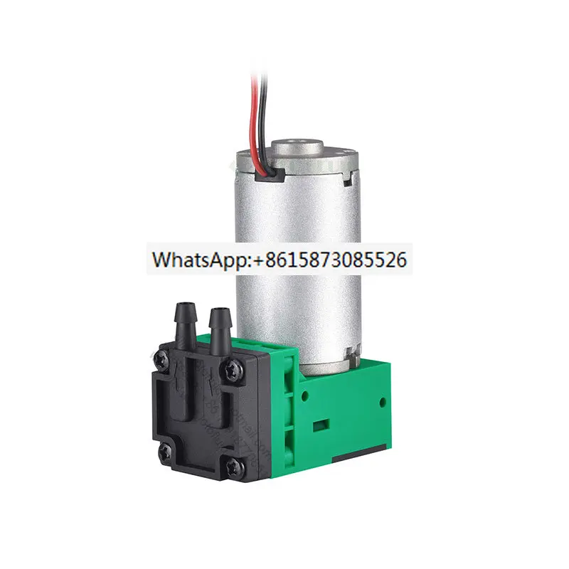 

Quiet DC 12V/24V Brush Motor EPDM Diaphragm Micro Diaphragm Pump Mini Air Pump Small Vacuum Pump 12 Voltage