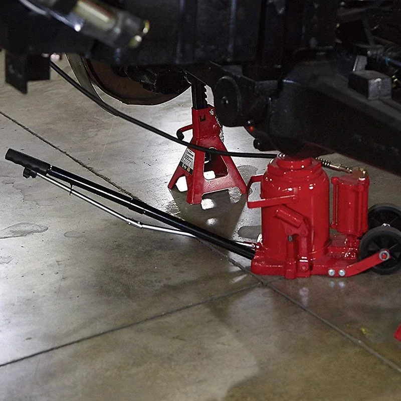 

20T Vertical Pneumatic Hydraulic Jack 50T Hydraulic Jack Car Truck Bus Lifting Repair Road Rescue Pneumatic & Manual Jack