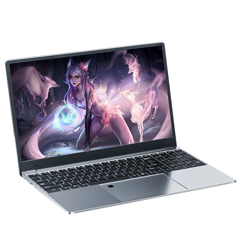 كمبيوتر محمول i9i7 بشاشة كبيرة مقاس 15.6 بوصة N5095 تصميم مكتب الدراما مطاردة لعبة نتبووك خفيف ورقيق