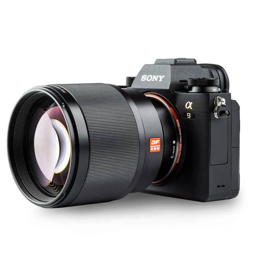 NEW VILTROX 85mm F1.8 STM Auto Focus Fixed Focus Lens F1.8 Full Frame Lens for Camera E Mount A9 A7III A7RIII A7SII A6500 A6400