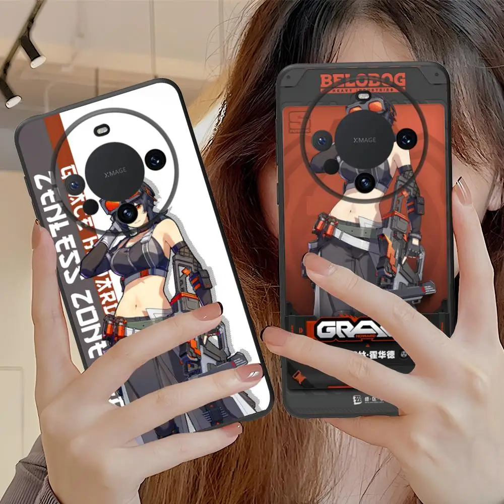 

Чехол для телефона ZZZ Grace Howard для Huawei Mate 60 50 40 30 20 10 Pro Plus Lite E 5G с цветным принтом, защитный чехол, роскошный красивый