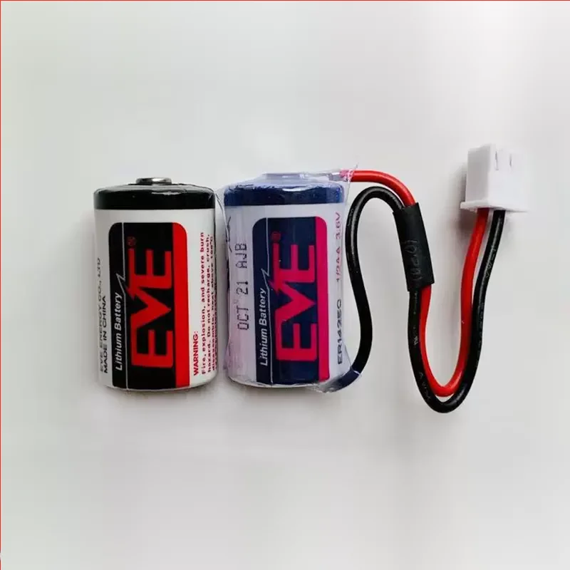 

2pcs/lot EVE ER14250 3.6V1200mAh ER 14250 lithium battery