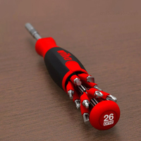  Wiha Screwdriver 26-in-1 Kit with Hidden Magazine Design Precision Chrome Vanadium Steel Dual-end Bit Household DIY Tools