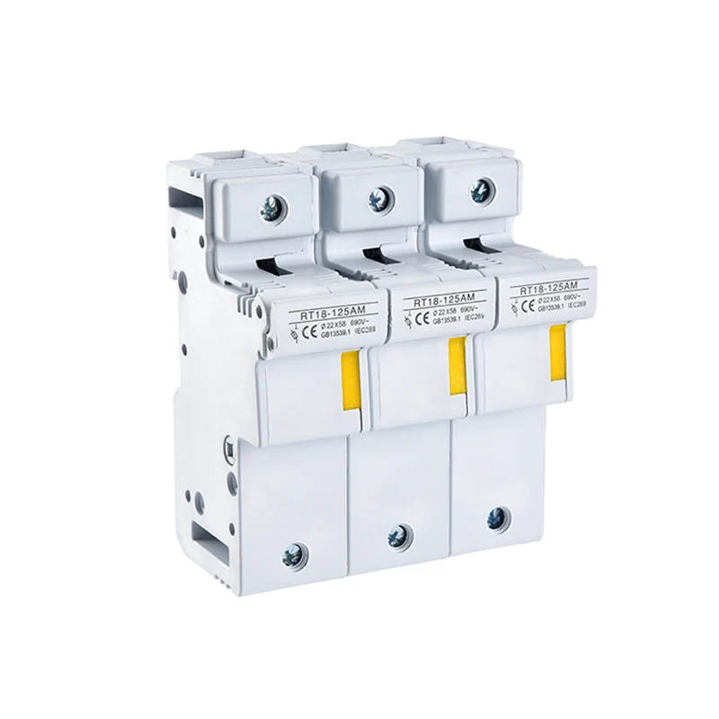 ฟิวส์ทรงกระบอกขนาดเล็ก 125A แบบจุ่ม 10 ชิ้น สำหรับกระแสไฟฟ้าสลับ