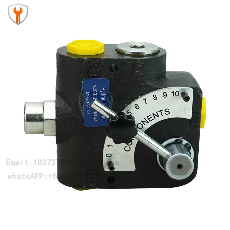 40/60/114 series hydraulic flow valve for regulating continuously variable speed oil motor