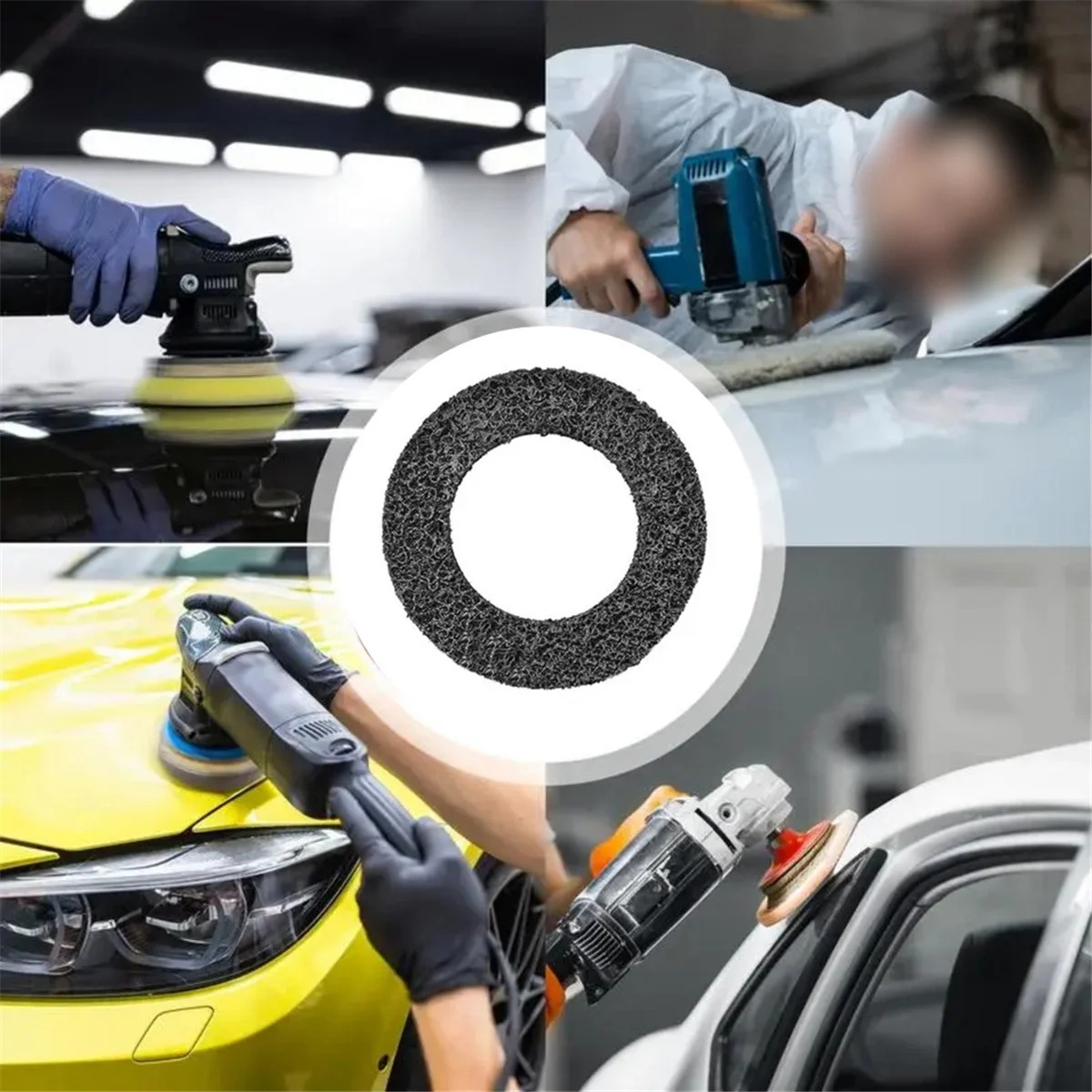 A83Z Auto Repair Tool Car Body Repair Tool Replacement Pad Replacement Grinding Wheel for Wheel Hub Grinding Tool