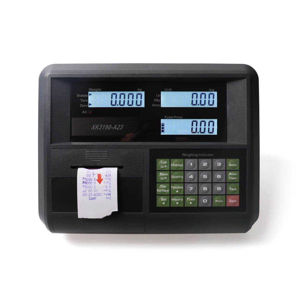 XK3190-A23 LED Display Electronic Weighing Instrument Controller Weighing Scale Indicator with Printer